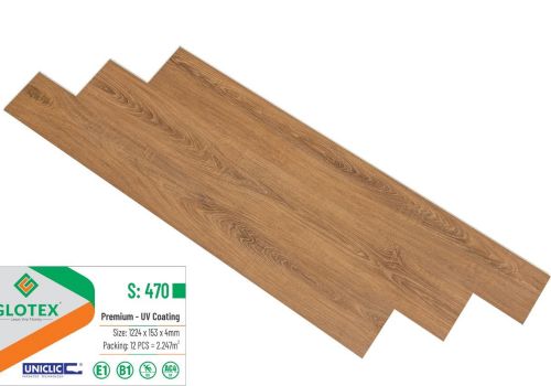  Sàn nhựa GLOTEX - 4mm SPC Hèm khóa