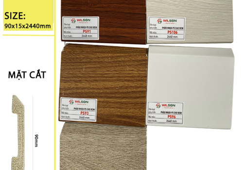  Phào nhựa mới cao 9